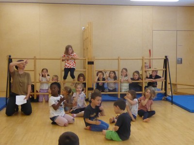 Theater Workshop im Kindergarten Bifang